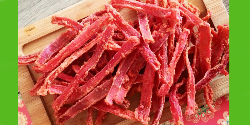 Dưa hấu sấy dẻo